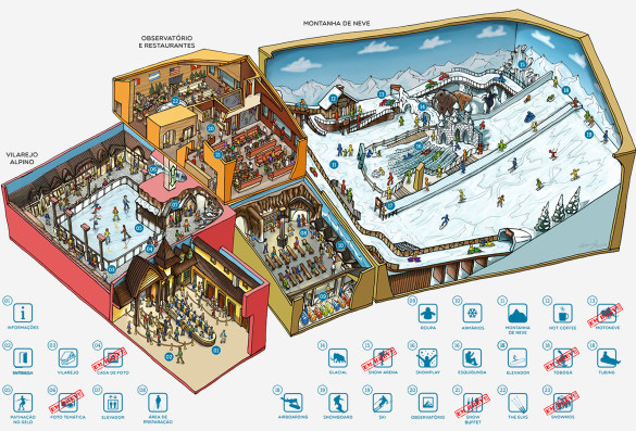 Mapa do Snowland